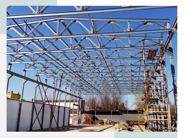 Строительство цехов в Железногорск от 620 руб. под ключ