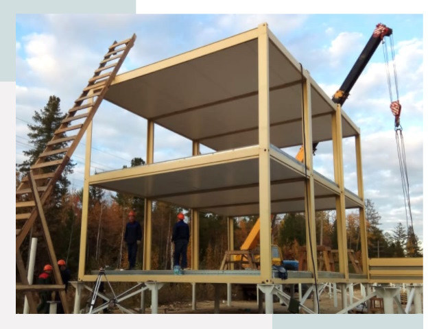 Строительство модульных здания Железногорск