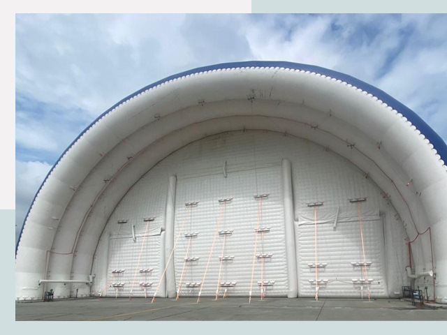 Пневмокаркасные ангары от СтальСтрой-Жлр по цене от 620 руб.