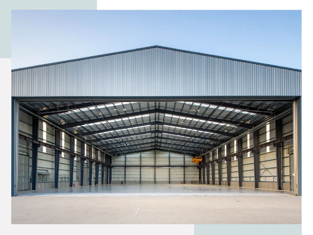 Большие ангары в Железногорске