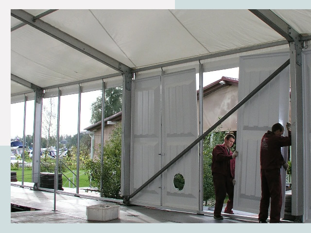 Быстро сборные шатры в Железногорск от 620 руб. за м²