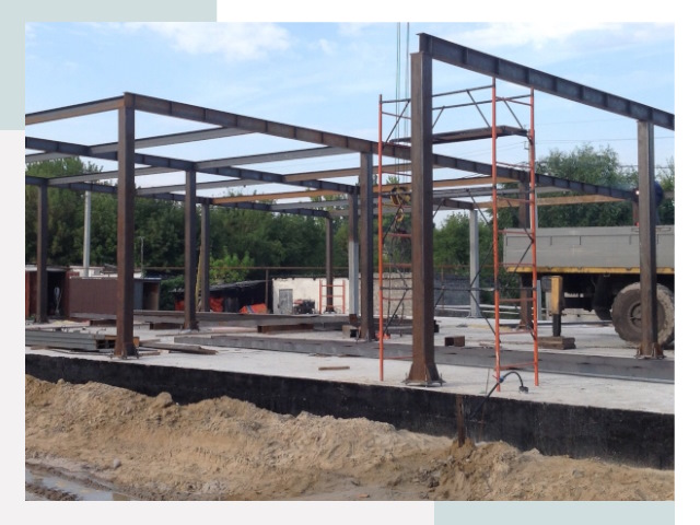 Фундамент для ангаров в Железногорске