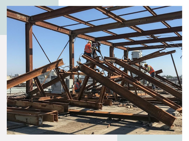 Демонтаж металлоконструкций в Железногорске от 620 руб.