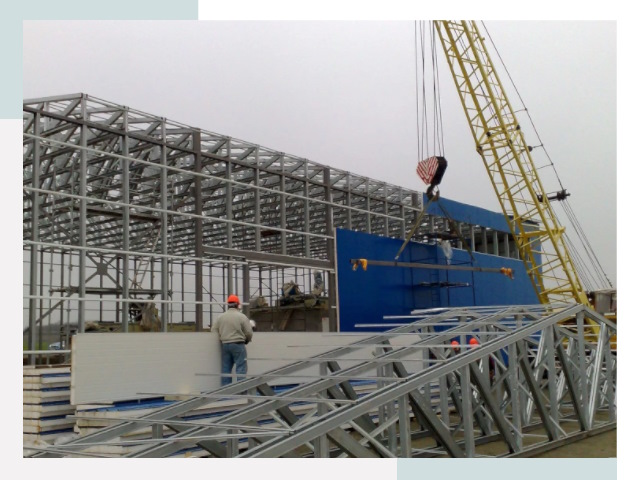 Монтаж ангаров в Железногорске